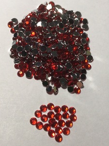 *4mm* deco for Stone 2000 bead Red Line hand made nails Kirakira biju- parts DIY construction red 