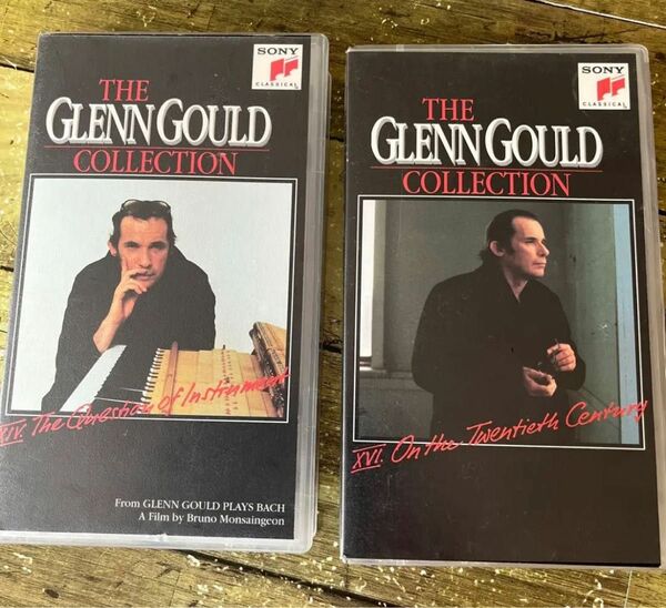 【VHS ２巻】グレン・グールドコレクション　14と16