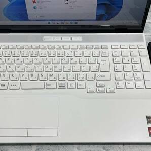 富士通 LIFEBOOK AH50/F3 FMVA50F3W［AMD Ryzen 7 5700U/メモリ16GB/SSD256GB/DVD/Win11/15.6型］ノートパソコン■N5J424の画像2