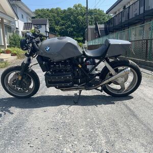 BMW k100RS custom vehicle inspection "shaken" attaching . peace 7 year 6 month till 