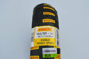 PIRELLI (ピレリ) DIABLO ROSSO SPORT 100/80 - 14 M/C 48S TL タイヤ