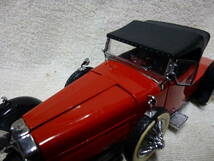 ◆中古 フランクリンミント 1988年製 クラシックカー 1928 Stutz Black Hawk Speedster 全長約21cm◆希少 絶版 ミニチュアモデル_画像7