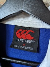 ☆90年代☆ Canterbury カンタベリー ラガーシャツ ラグビーシャツ 半袖 Mサイズ ビンテージ vintage_画像5