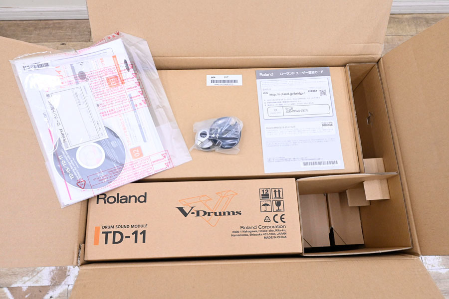EF38 未使用 ローランド Roland V-Compact series TD-11KV 電子ドラム