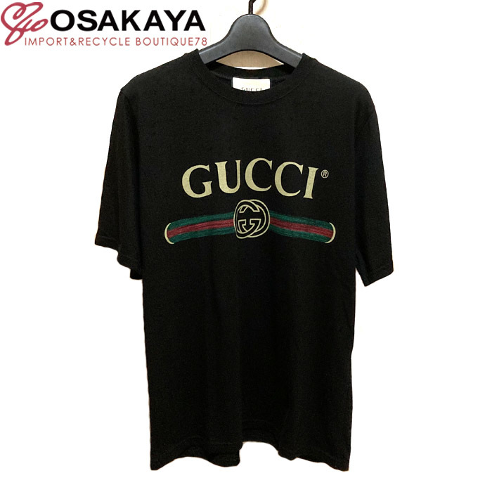 2023年最新】ヤフオク! -gucci(グッチ) gucciロゴ コットンtシャツ