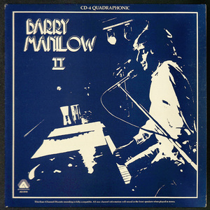 LP/BARRY MANILOW Ⅱ/CD-4 QUADRAPHONIC/AQ 4016/4チャンネル盤/バリー・マニロウ