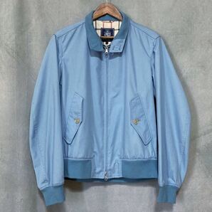 J.PRESS &SON'S originals ジェイプレス オリジナルス COTTON POPLIN SWING TOP ハリントン スイングトップ ジャケット ブルゾン size.L 青の画像1