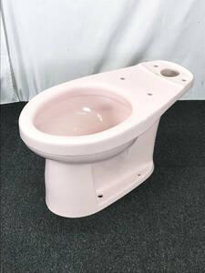 【美品】INAX (イナックス) トイレ便器(床下排水)☆洋式便器のみ 「C-18S」 #LR8(ピンク) 直接引き取り可能