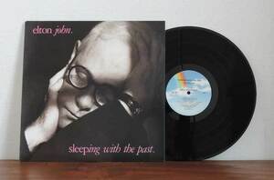 1989年製作 US オリジナル盤 Elton John / Sleeping With The Past. LP ポップス ロック