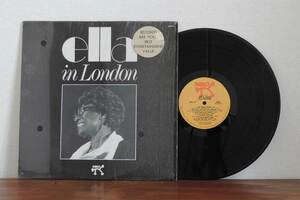 US盤 Ella Fitzgerald / Ella In London LP ボーカル Tommy Flanagan 