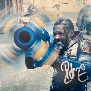 DC イドリス・エルバ エズラ・ミラー 直筆サイン入り 写真