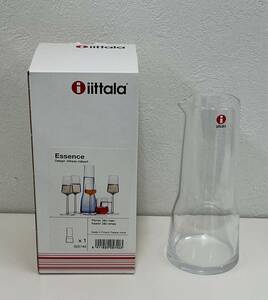 【送料無料・未使用品】iittala イッタラ　エッセンス　Essence ピッチャー　クリア　２８０ｍｌ　小サイズ　ガラス