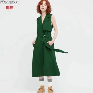 UNIQLO JWANDERSON コラボ ワンピース ジレ グリーン