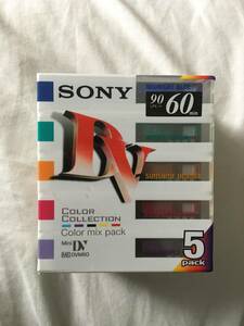 SONY ソニー MiniDV ビデオ フルHD 1080 60 ミニDVカセット 5本セット