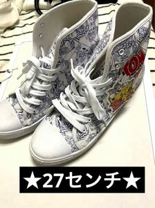 【美品】TOM & JELLY トムとジェリー ハイカット スニーカー