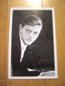 [ with autograph photograph ] Philip * Anne torumon