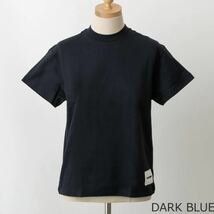 新品 Jil Sander+ ジルサンダー ロゴラベル Tシャツ 1枚　レディース ダークネイビー M Logo Tee_画像3