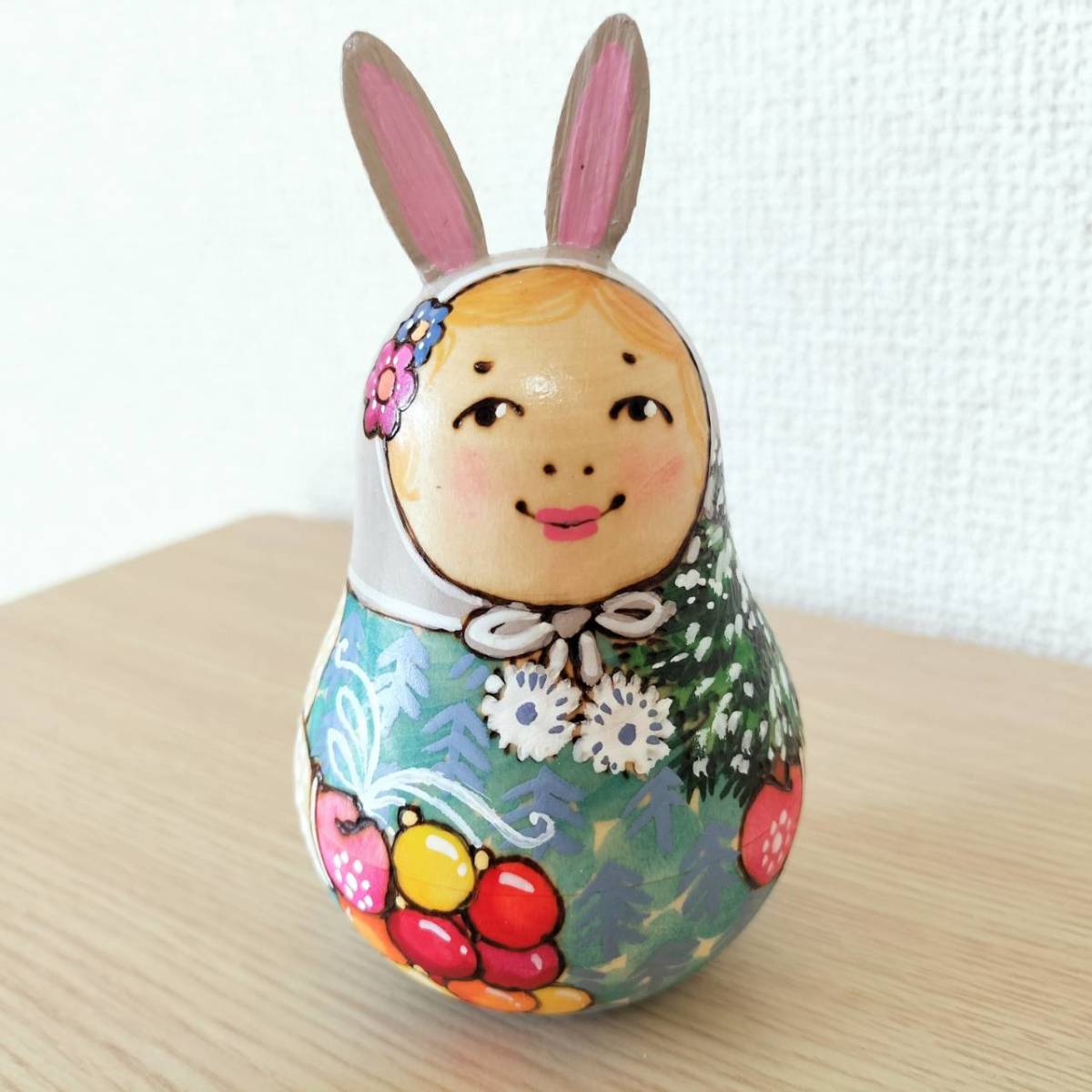 [DU004] Nordic Russian goods, Dubinich Tumbler Rabbit, Handmade items, interior, miscellaneous goods, ornament, object