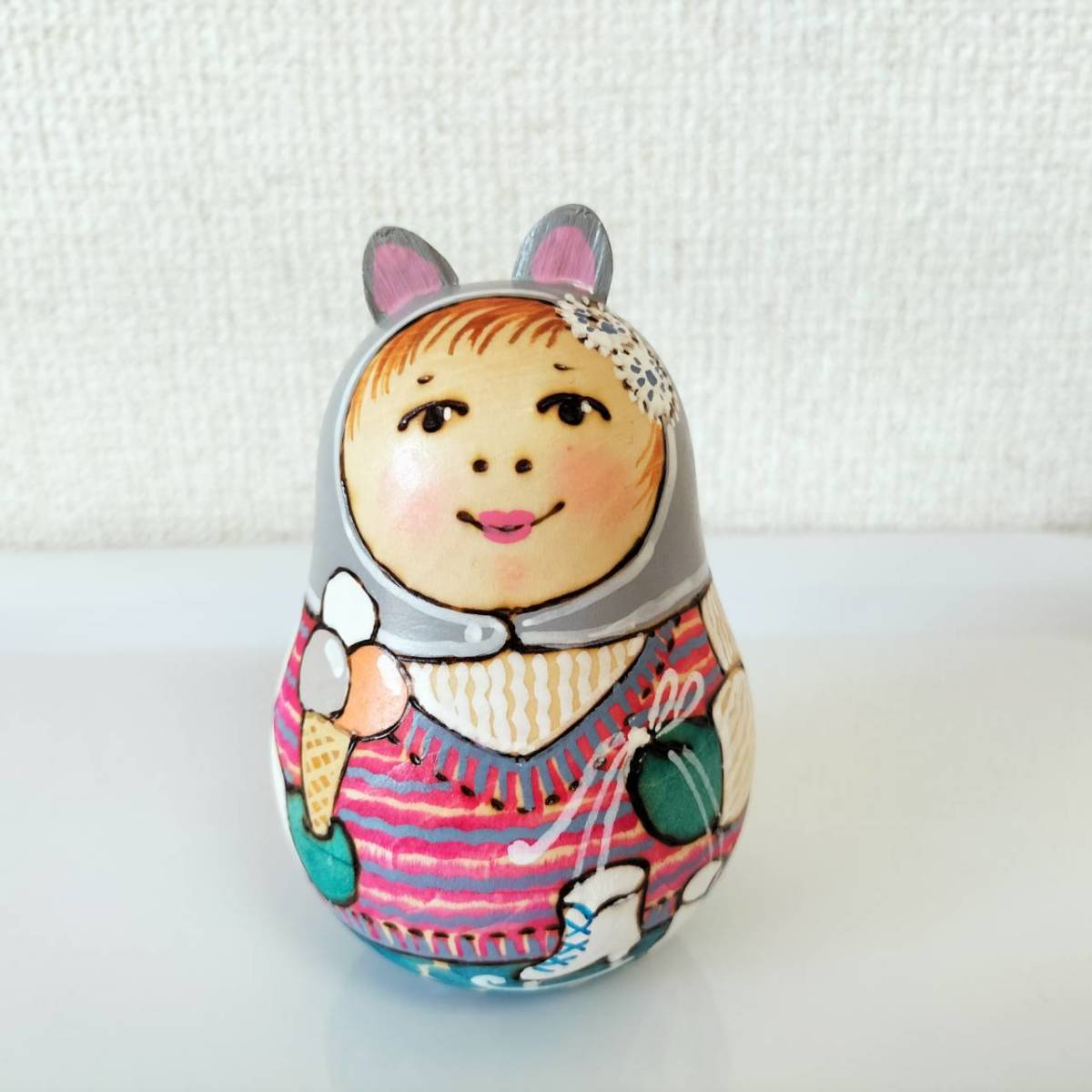 [DU041] Nordic Russian goods, Dubinich Tumbler Ice Cream, Handmade items, interior, miscellaneous goods, ornament, object