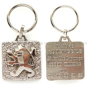 Peugeot Keychain Peugeot Thiers Tiere France Flae Market Antique Blocant не выпущен в Японии Бесплатная доставка ★