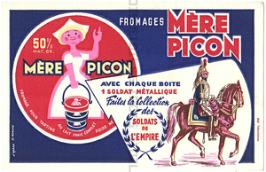 ビュバー インク吸い取り紙 エルヴェ・モルヴァン モルバン MERE PICON fromages フランス パリ アンティーク 蚤の市 送料無料★