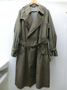 es/518723/2306/オーラリー　AURALEE　FINX CHAMBRAY BIG TRENCH COAT　トレンチコート/カーキ/サイズ4（XL相当）