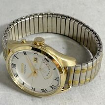 NN0707 152 正規品 稼動品 SEIKO セイコー KINETIC キネティック デイデイト 5M84-0AE0 10BAR メンズ腕時計 時計 1円スタート_画像9