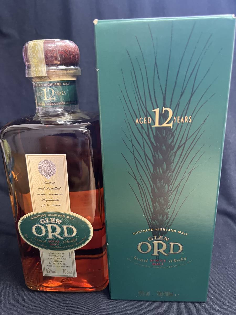 ☆古酒☆ #6200 GLEN ORD/グレンオード 12年 シングルモルト スコッチ
