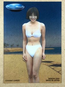 眞鍋 かをり　TELRORS ２　49　スペシャルクリアカード　水着 グラビア アイドル トレカ トレーディングカード