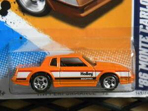 送料　220円～即決☆☆'86 MONTE CARLO SS HOLLEY HW PERFORMANCE 12 ホットウィール Hot Wheels