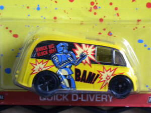 送料　220円～即決☆☆QUICK D-LIVERY ROCK'EM SOCK'EM ROBOTS ホットウィール Hot Wheels