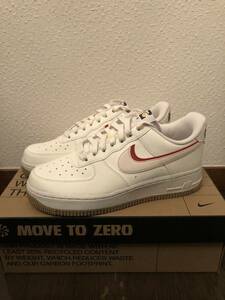 NIKE ナイキ　エアフォース1 ロー　'07 LX ウィメンズ24.5cm AIRFORCE1 LOW レディース　セイル　レッド