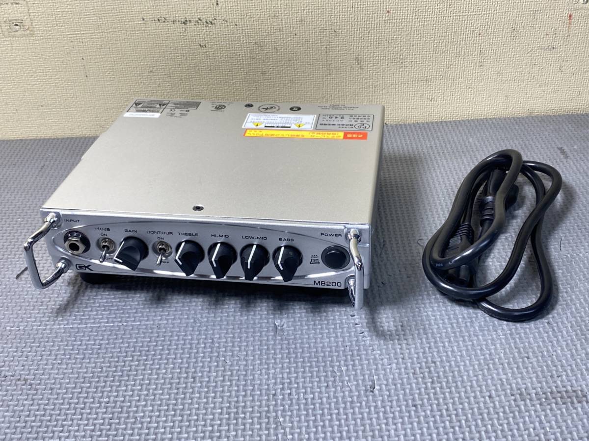 セール 登場から人気沸騰】 Gallien krueger ヘッドアンプ 200RCB