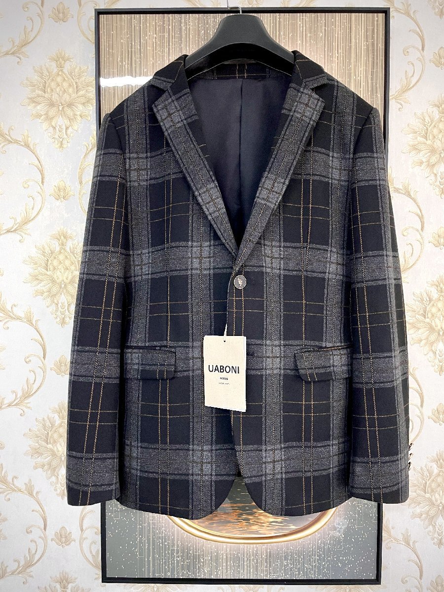値引 ☆良品 BALMAIN バルマン 1B ヤフオク! カシミヤ混 ウール 1B
