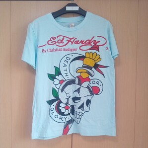 和柄 半袖Tシャツ M - 髑髏 -