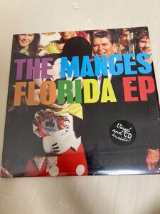 The Manges 「Florida EP 」LP+CD付 500枚限定　punk pop ramones ブルービニール　queers italy melodic rock screeching weasel stardumb