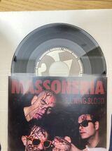 The La Massoneria Ramonica 「 Raining Blood」150枚限定 7ep punk italy ramones pop punk poppunk manges melodic queers_画像3