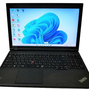 ★【驚速 Lenovo L540 i5-4200M 2.50GHz x4+8GB+SSD480GB 15.6インチノートPC】Win11+Office2021 Pro■D053008の画像1