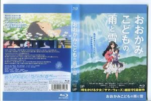 e0107 ■ケース無 R中古BD「おおかみこどもの雨と雪」声：宮﨑あおい/大沢たかお レンタル落ち