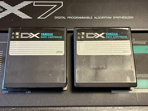 【即決・送料込み】YAMAHA DX7 VOICE ROM 1、2 セットヤマハ Cartridge 003