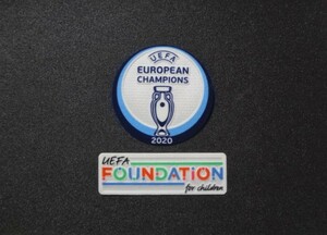 【UEFA】2024EUROヨーロッパ選手権予選チャンピオンズパッチセット 1/イタリア代表