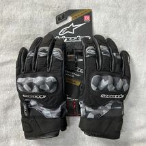 alpinstars DRYSTAR GLOVE BLACK CAMO 3528918 Mサイズ 定価15840円 アルパインスターズ ドライスター グローブ 新品 正規 A50616-5_画像1