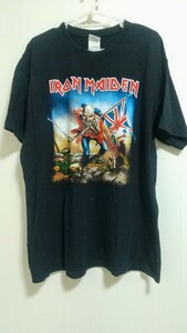 IRON MAIDENオフィシャルTシャツ Lサイズ アイアン・メイデン NWOBHM メタル ヘヴィメタル ハードロック HR/HM TROOPER トゥルーパー