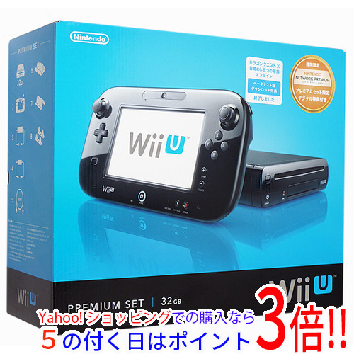 任天堂 Wii U PREMIUM SET kuro オークション比較 - 価格.com