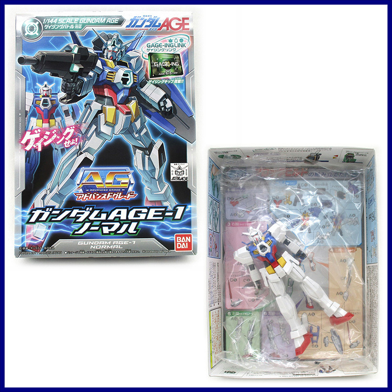 BANDAI AG 1/144 ガンダムAGE-1 ノーマル オークション比較 BANDAI AG 1/144 ガンダムAGE-1 ノーマル オークション比較