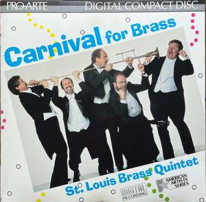 (C26H)☆ブラスバンド80s/セントルイス・ブラス・クインテット/St. Louis Brass Quintet/Carnival For Brass☆