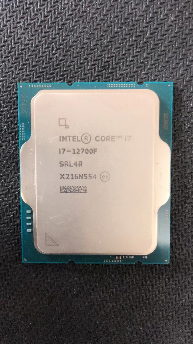 CPU インテル Intel Core I7-12700F プロセッサー 中古 動作未確認