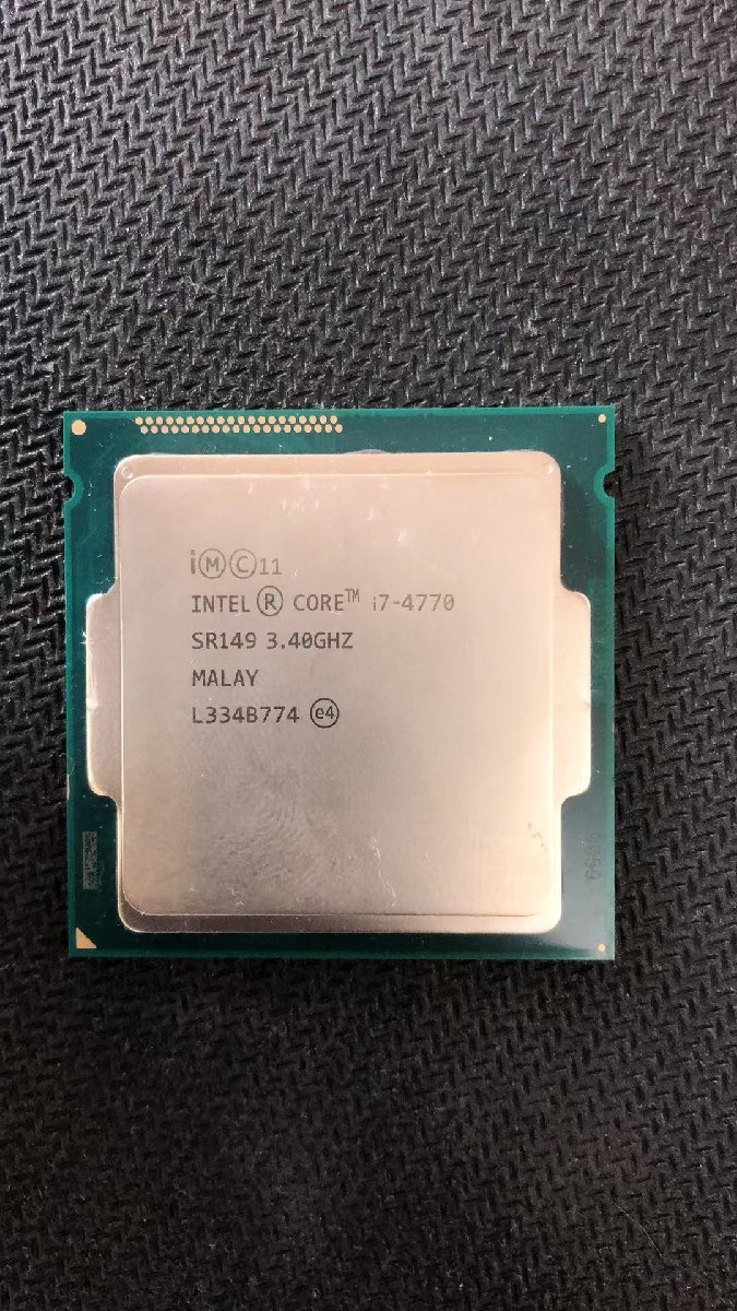 CPU インテル Intel Core I7-7700 プロセッサー 中古 動作未確認 