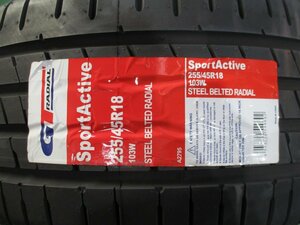 GTラジアル スポーツアクティブ GTRadial SPORTACTIVE 255/45 R18 103W 新品タイヤ 1本のみ（2020年製）