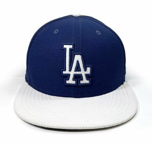 NEW ERA 59FIFTY AUTHENTIC COLLECTION LA DODGERS CAP 7 5/8(60.6cm) ブルー×ホワイト MLB ニューエラ ロサンゼルスドジャース キャップ